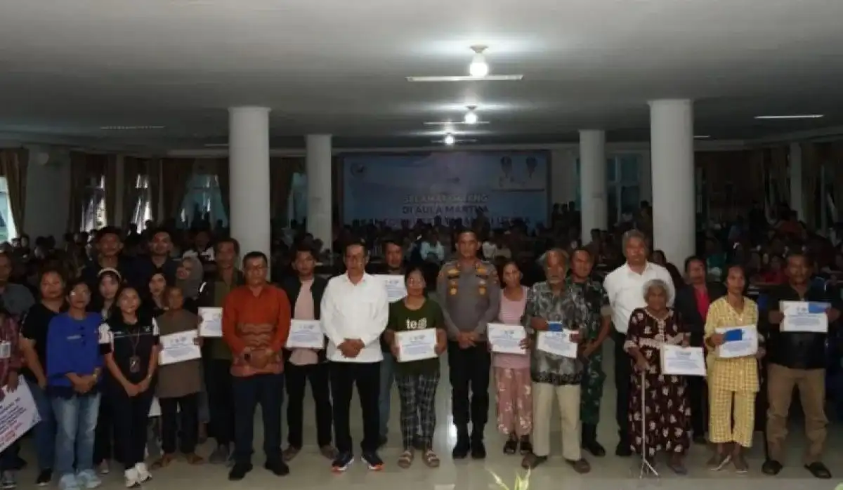 Bupati Taput Tekankan Kejujuran Data, Rp2,9 Miliar Bantuan Kemensos Disalurkan untuk 364 KK Terdampak Bencana