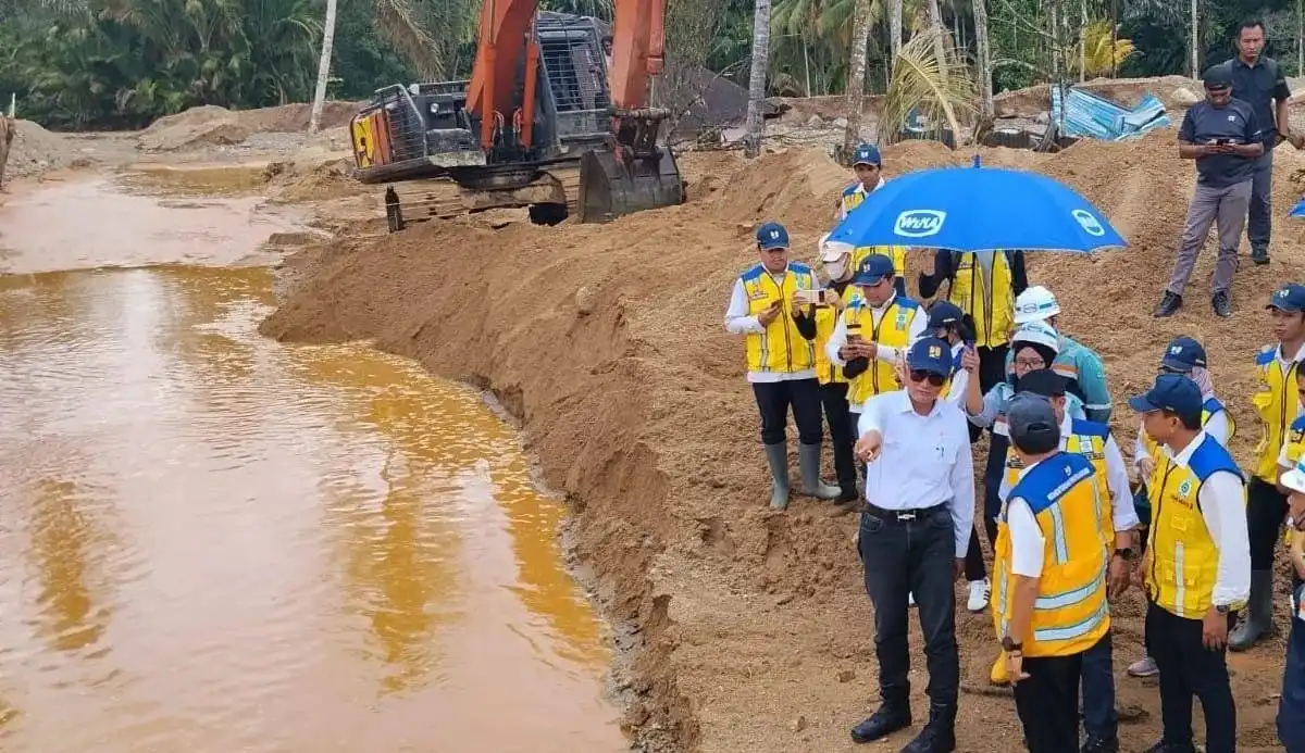 Kementerian PU Percepat Pembangunan Sabo Dam di Tapteng, Target Rampung Mei 2026
