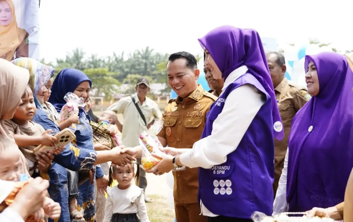 Upaya Turunkan Stunting, Pemkab Palas Kampanyekan Ayo Aktifkan Posyandu