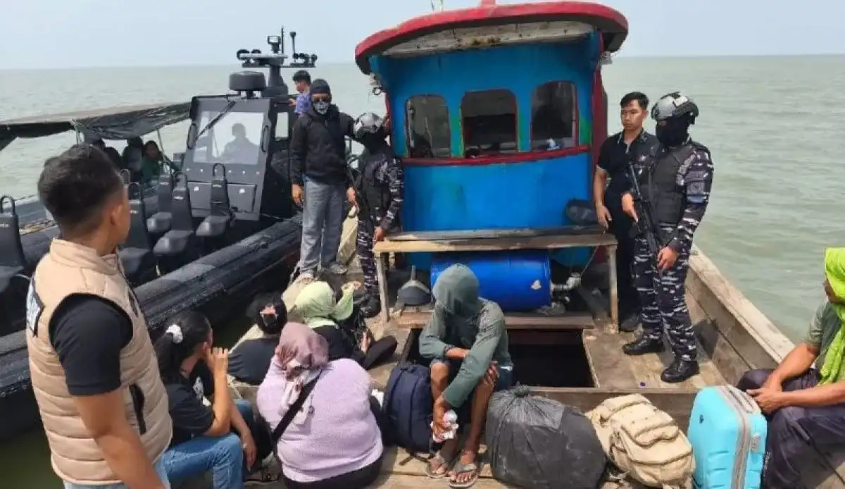 Operasi Gabungan TNI AL-Imigrasi TBA gagalkan penyelundupan PMI non prosedural
