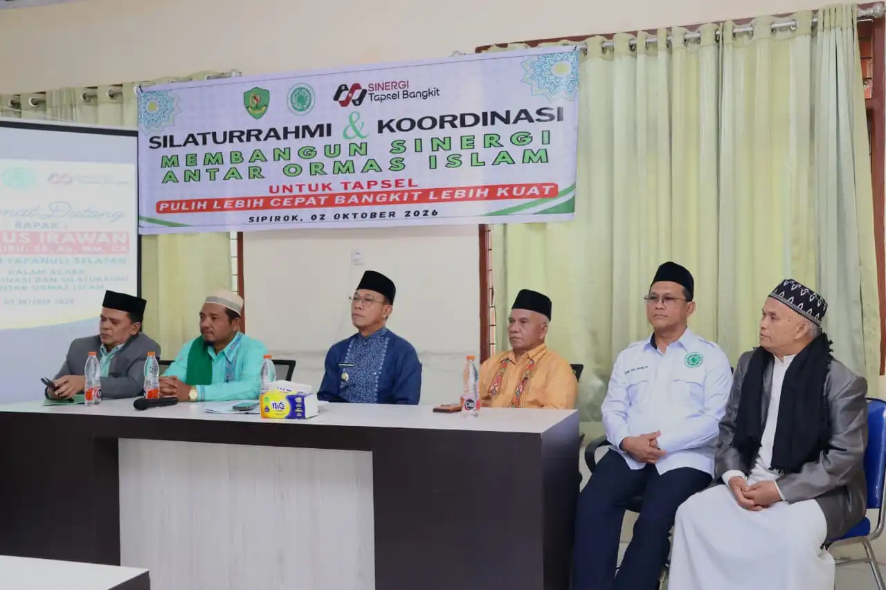 Bupati Tapsel Harap Ormas Islam Ambil Peran Percepat Pemulihan Pascabencana dan Bangkitkan Ekonomi Masyarakat