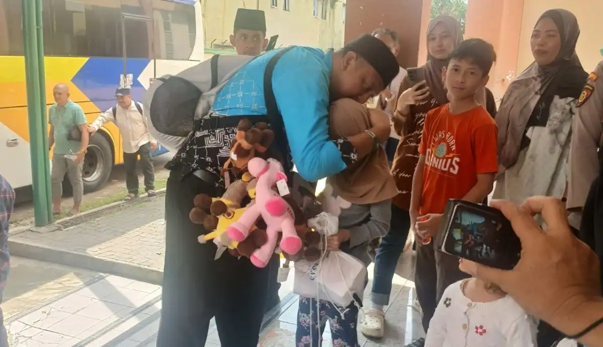 Kloter 17 penutup kepulangan jamaah haji asal Sumut ke tanah air