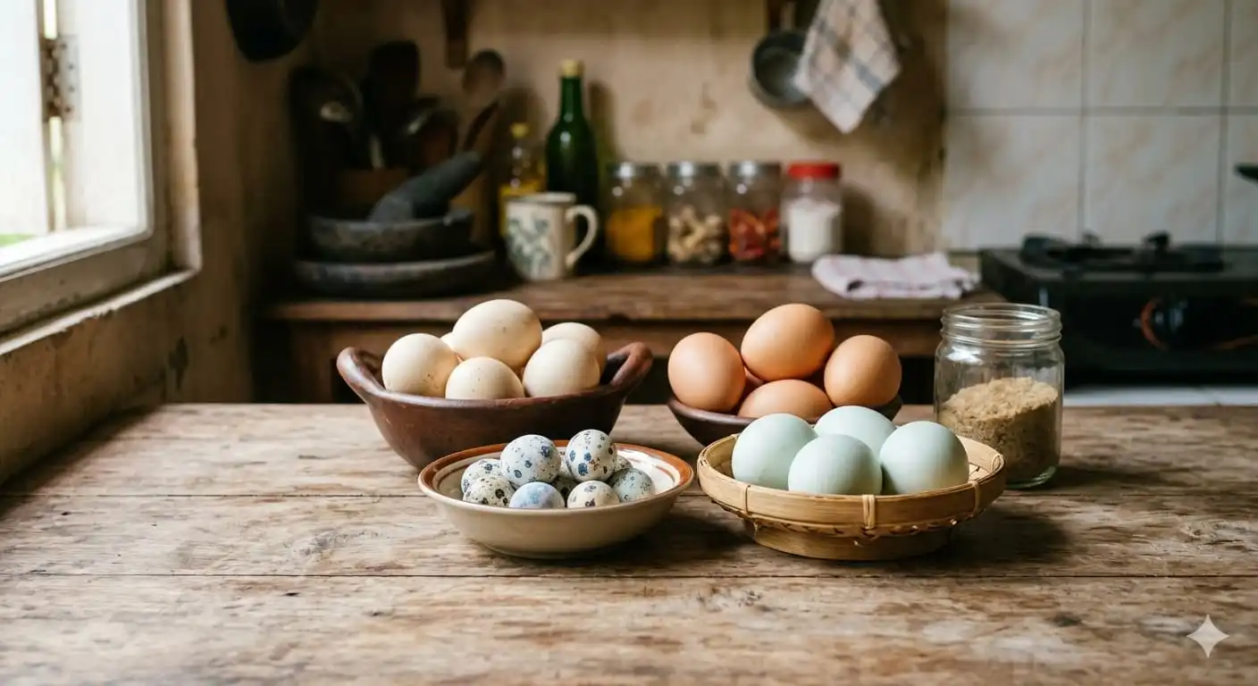 Telur Ayam vs Telur Bebek: Mana Lebih Sehat? 
