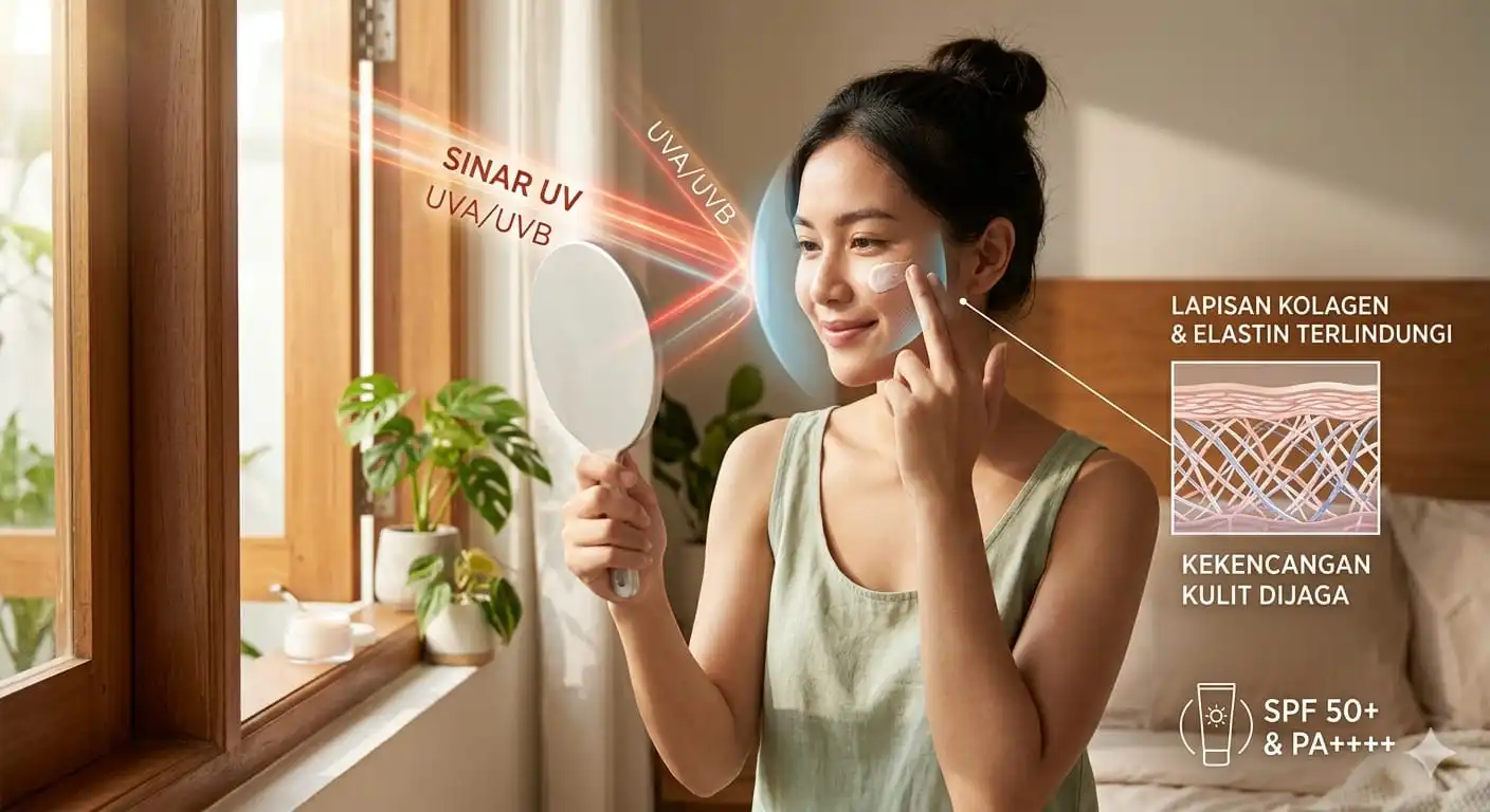Sunscreen adalah Skincare Anti-Aging Terbaik.Ini Alasannya