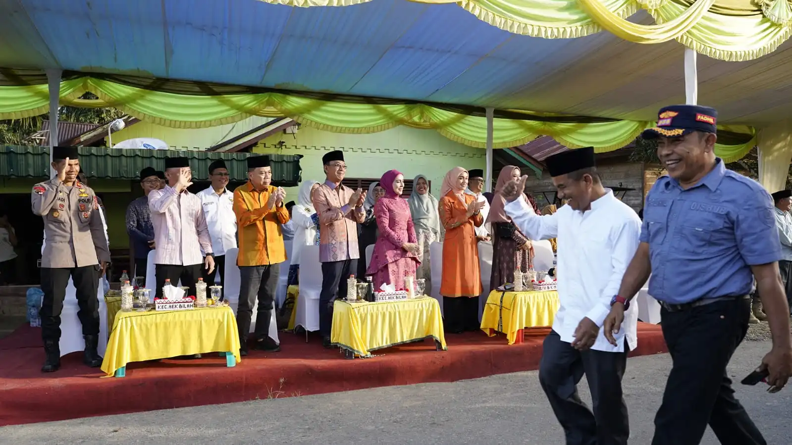 Semangat Persatuan Menggema di Pawai Ta'aruf MTQ ke-58 Tapsel, HKBP Turut Ambil Bagian