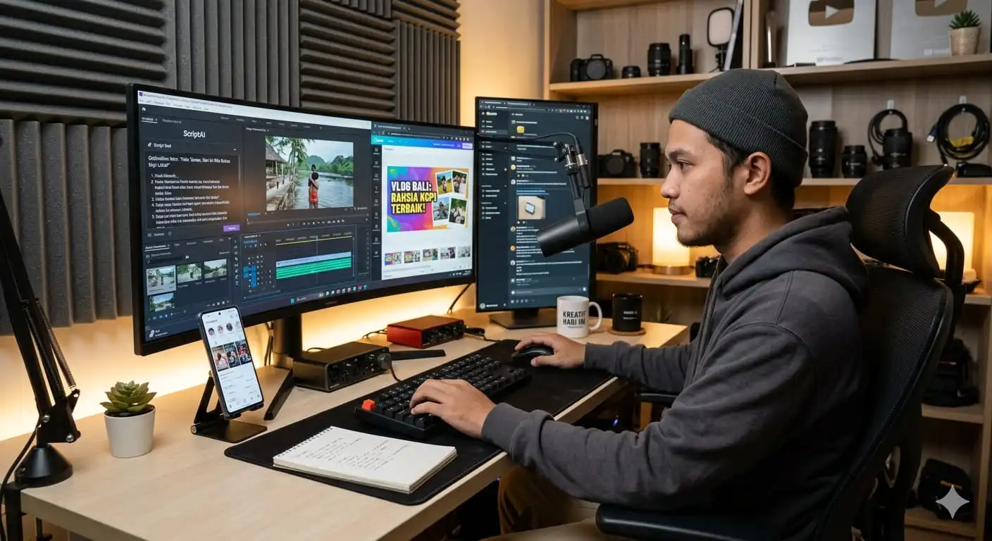 Ini Dia "Senjata" yang Diperlukan Oleh Konten Kreator