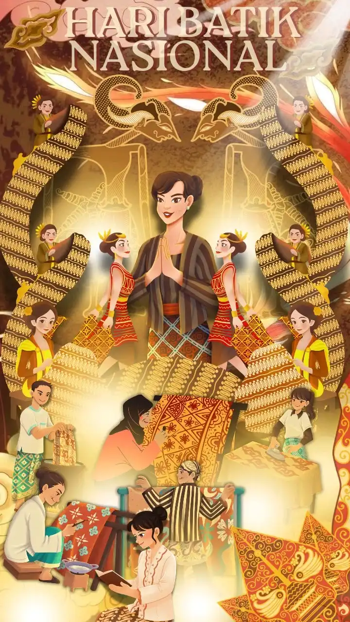 Hari Batik Nasional: Saat Semua Kompak Berbalut Warisan Budaya