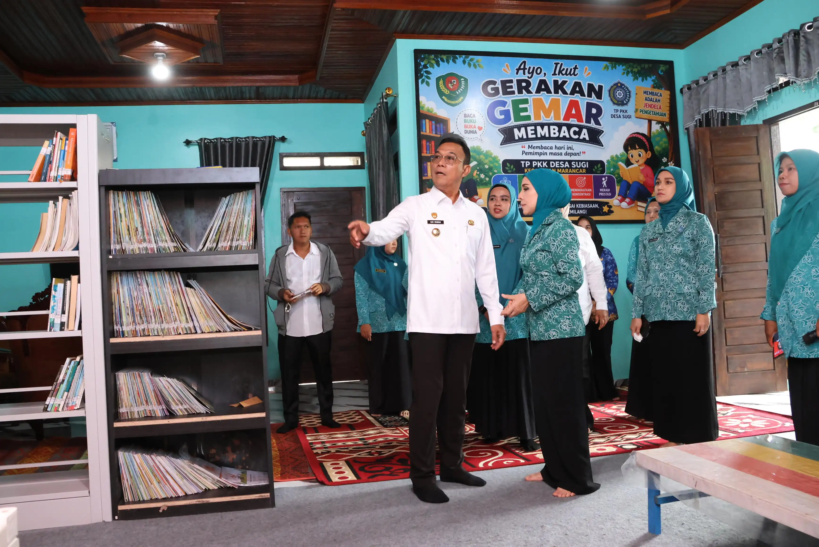 Bupati Gus Irawan Resmikan PELITA Desa Sugi, Sopo Silua dan Rumah DILAN, Dorong Digitalisasi serta Peningkatan Ekonomi Masyarakat