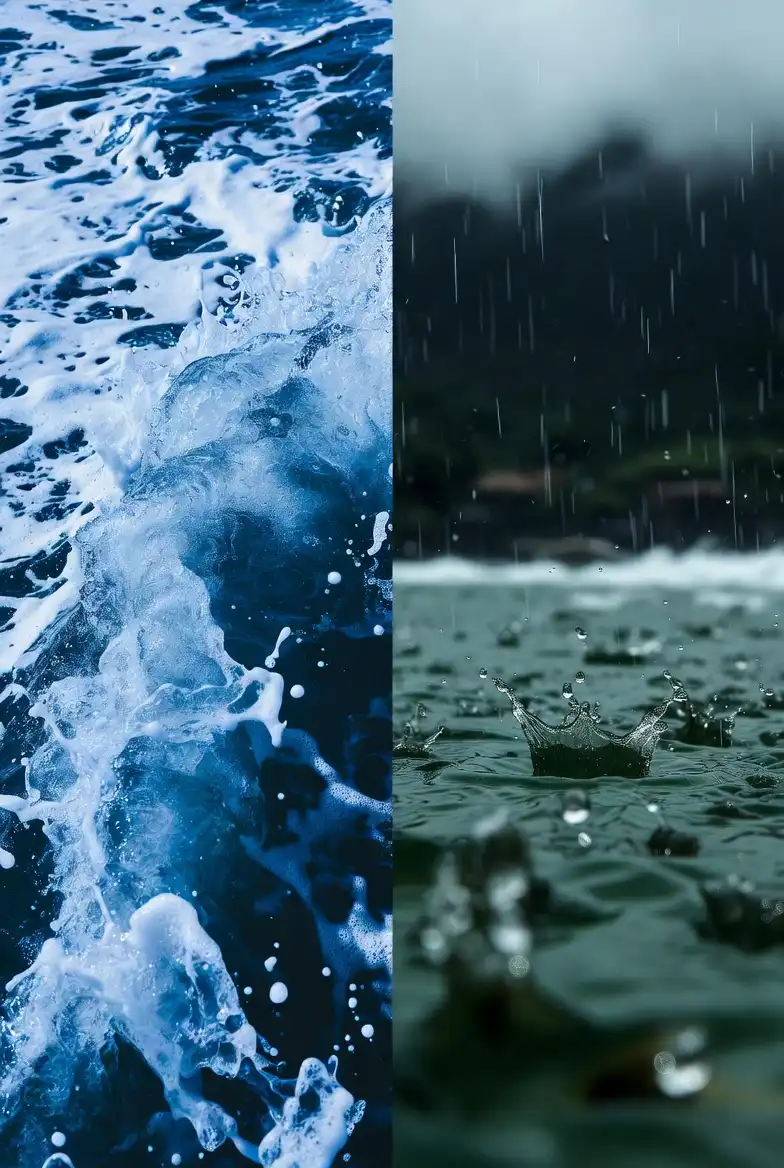 Kenapa Air Laut Asin Tapi Air Hujan Tidak? 