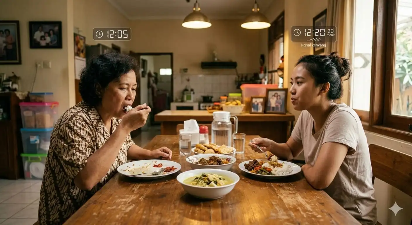 Apakah Makan Terlalu Cepat Bisa Membuat Gemuk? 
