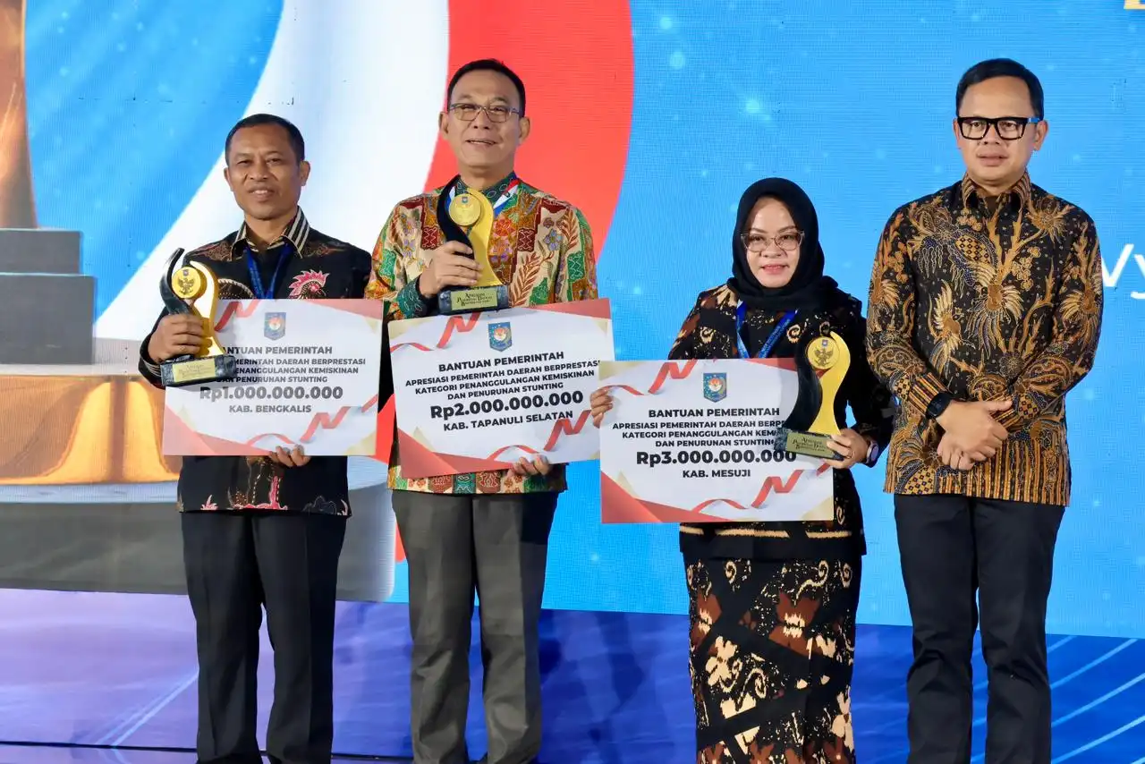 Tapanuli Selatan Raih Juara II Nasional Penanggulangan Kemiskinan dan Stunting di Tengah Pemulihan Pascabencana
