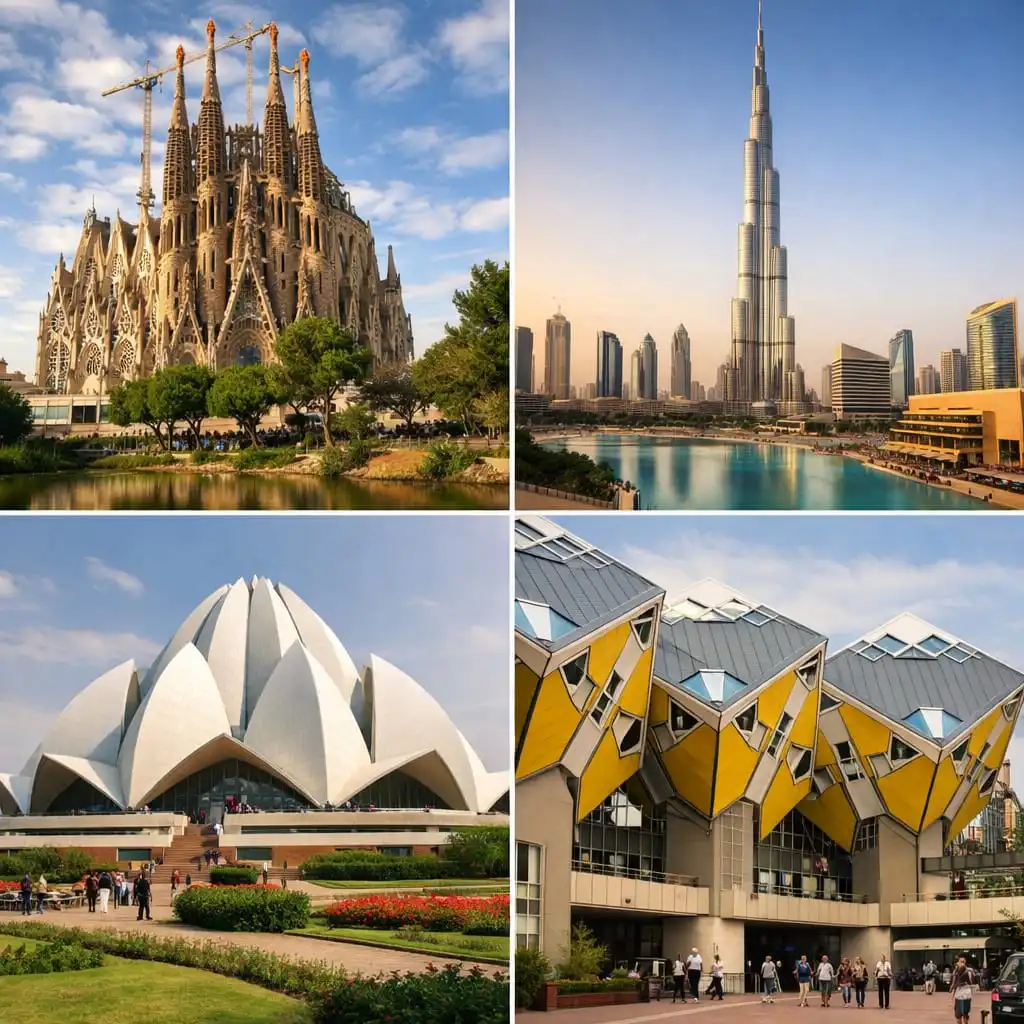 10 Bangunan Paling Unik yang Pernah Dibangun Manusia