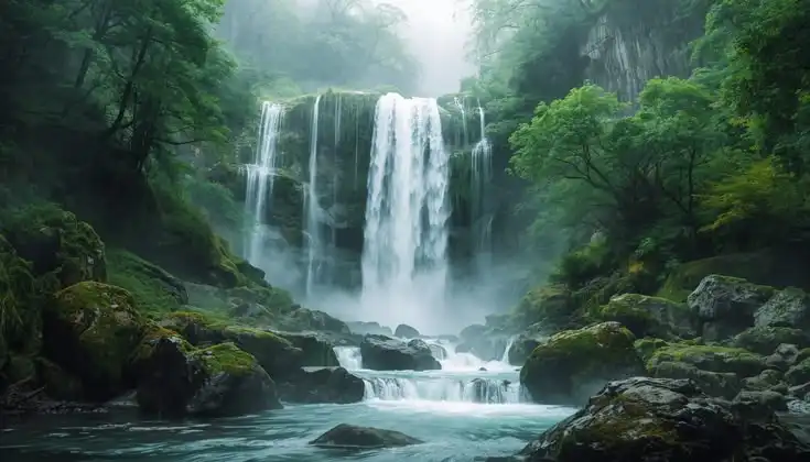 Mengapa Air Terjun Bisa Menghasilkan Percikan yang Menyerupai Kabut? Ini Penjelasan Ilmiahnya