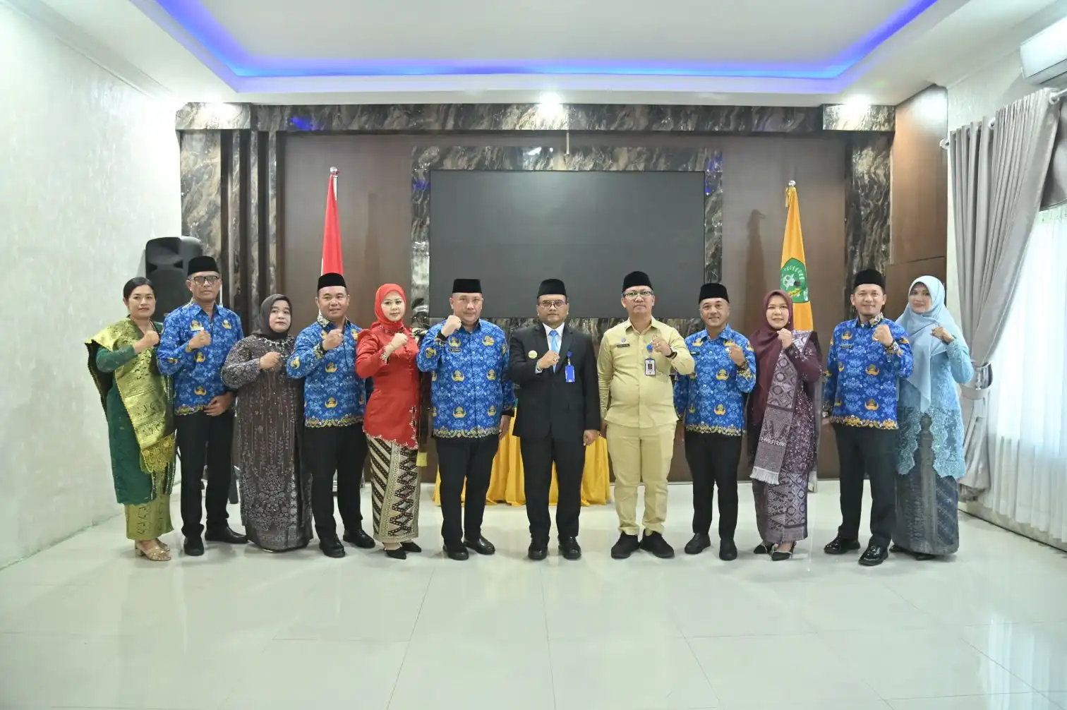 Wali Kota Padangsidimpuan Lantik Lima Pejabat Pimpinan Tinggi Pratama
