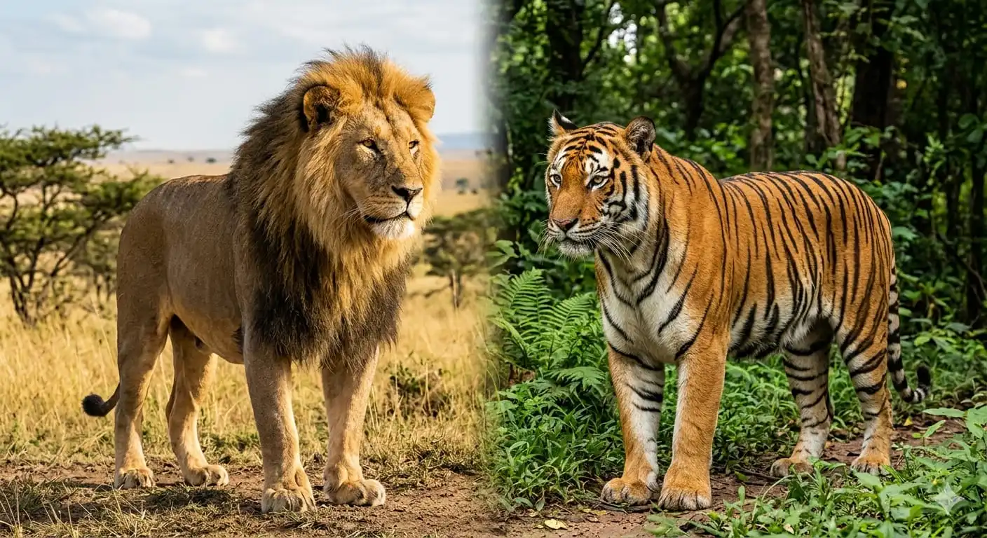 ​Singa vs Harimau: Siapa Raja Sesungguhnya?