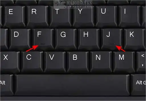 Tonjolan Kecil pada Huruf F dan J di Keyboard Memiliki Fungsi Penting