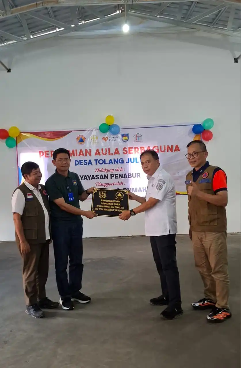 Wabup Tapsel Resmikan Aula Serbaguna Desa Tolang Julu, Tegaskan Komitmen Pemulihan Pascabencana dan Pemberdayaan Masyarakat