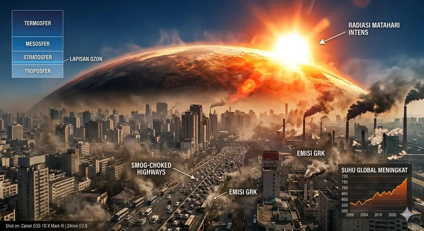 Bumi Terasa Makin Panas Apa Penyebabnya?