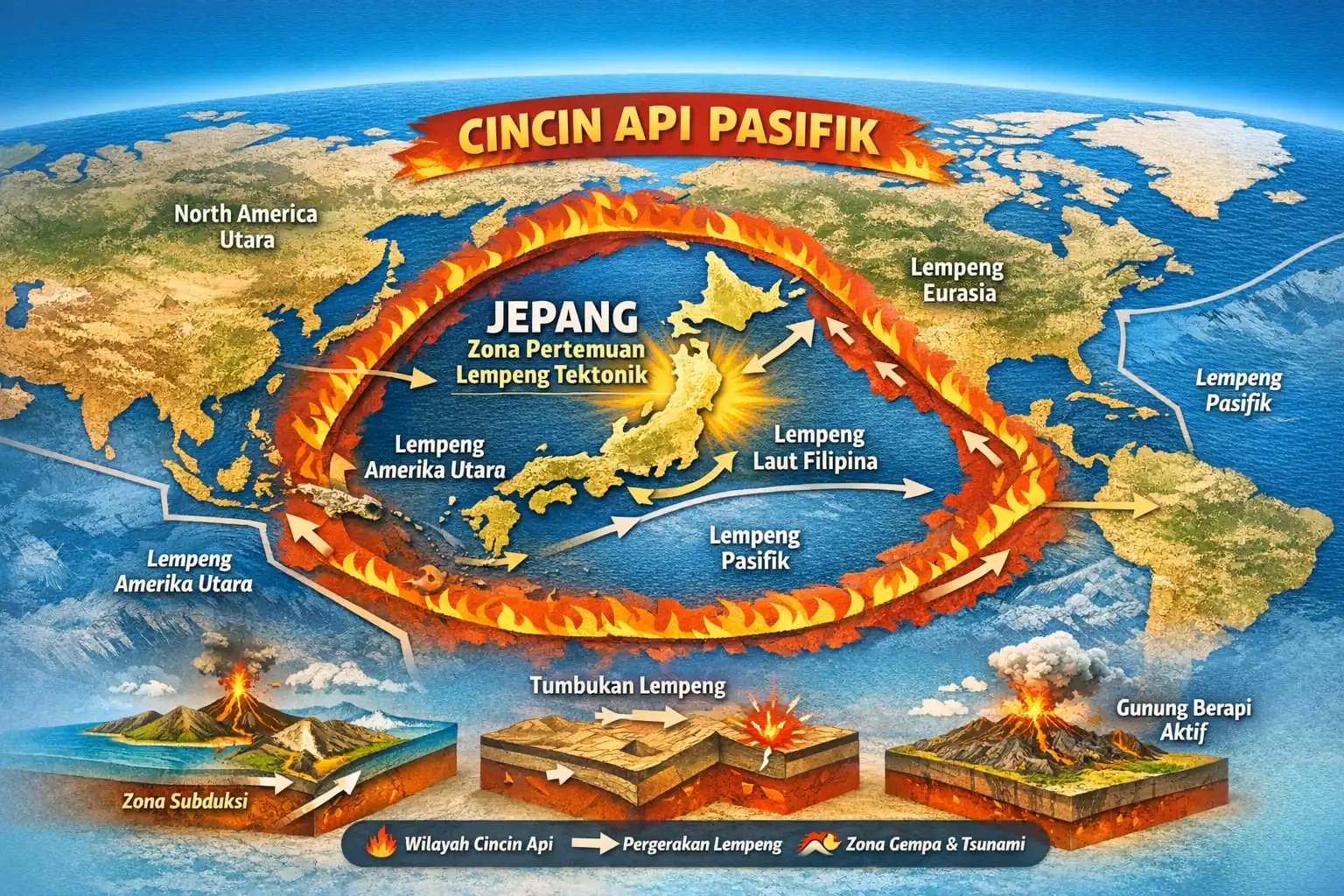 Kenapa  Sering Terjadi Gempa di Jepang? 