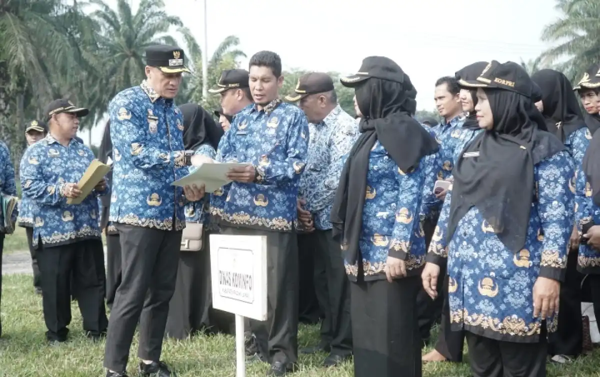 Wabup Padanglawas Tekankan Disiplin ASN dalam Peringatan HKN