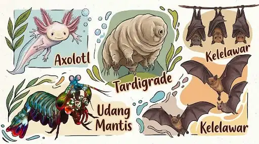 Hewan dengan Kemampuan Paling Unik di Dunia