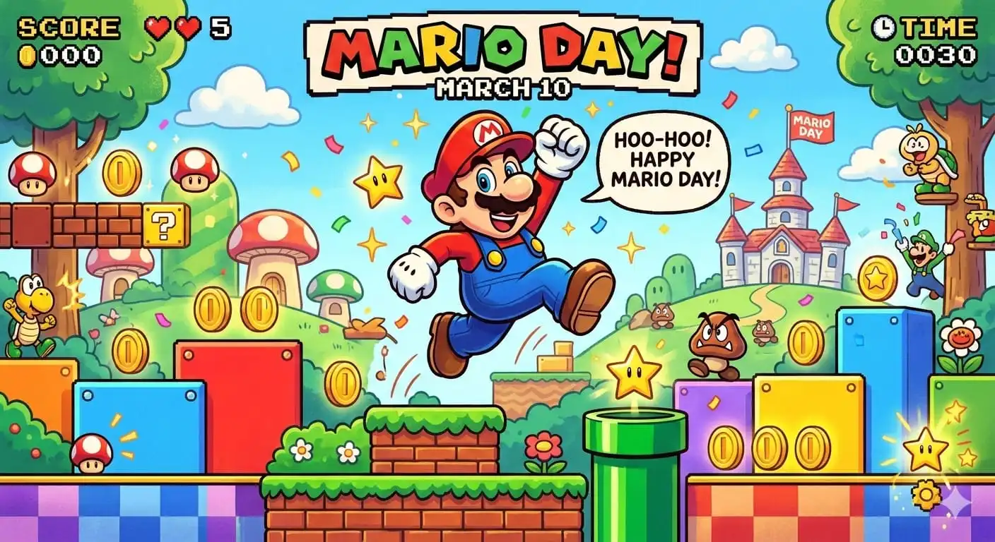 10 Maret Yang Dirayakan Penggemar Game di Seluruh Dunia