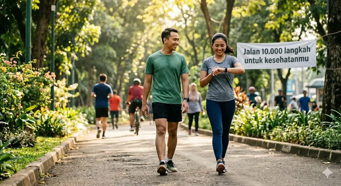 Benarkah Harus 10.000 Langkah Sehari agar Tubuh Sehat?