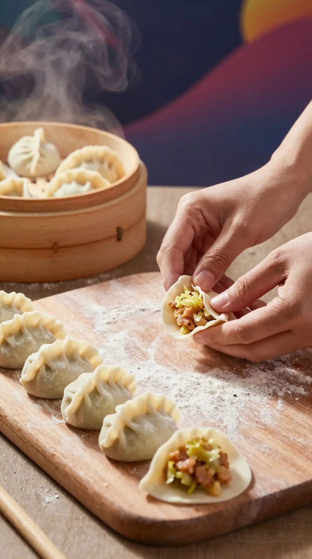 Rahasia Dumpling Tidak Mudah Pecah Ada pada Ketebalan Kulit dan Teknik Memasaknya
