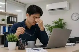 Udara Kering di Ruangan Ber-AC Bisa Membuat Mata Terasa Tidak Nyaman