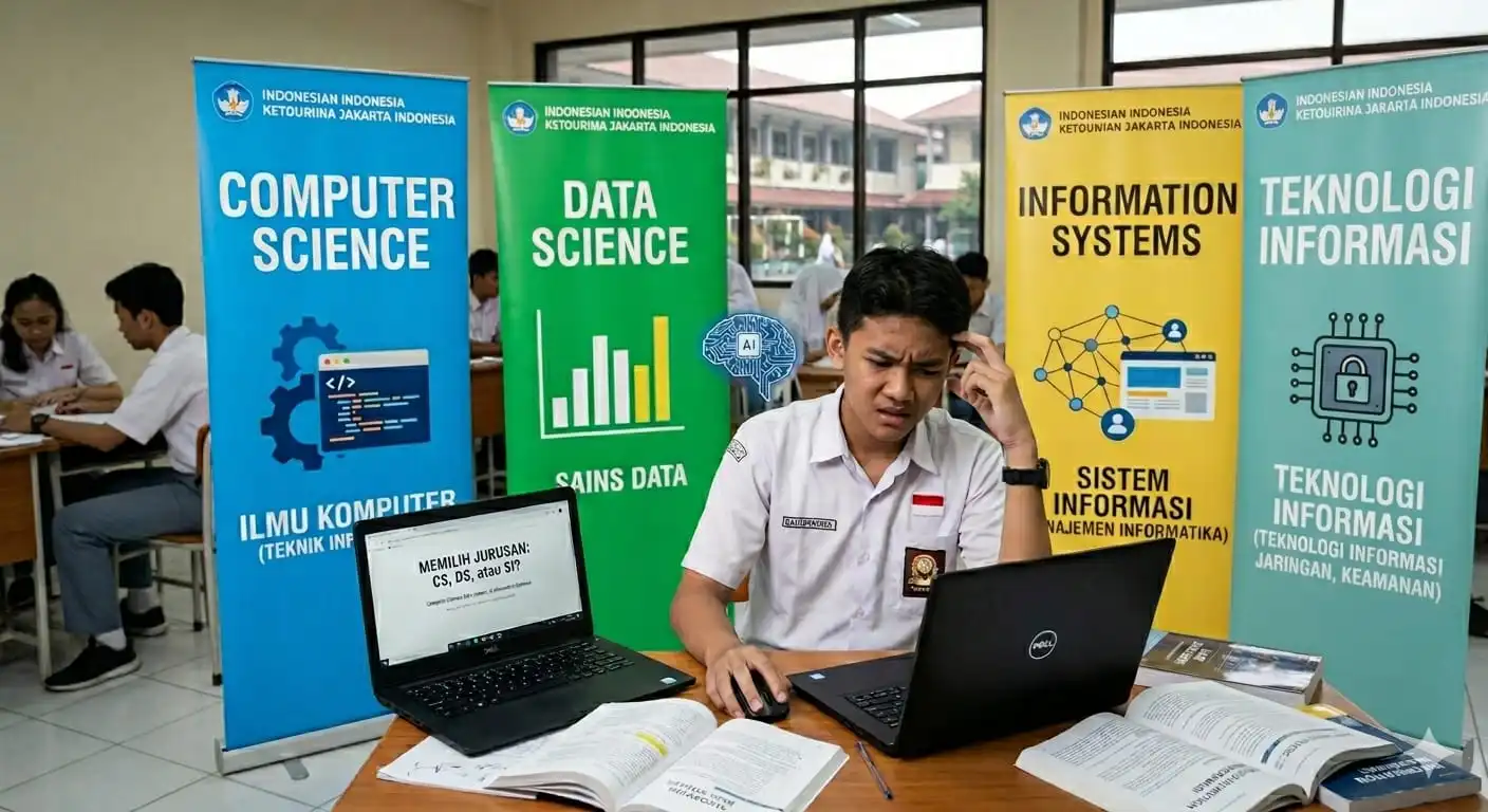 Suka Dengan Komputer, Tapi Bingung Membedakan Berbagai Jurusannya? Ini Penjelasan Sederhananya 