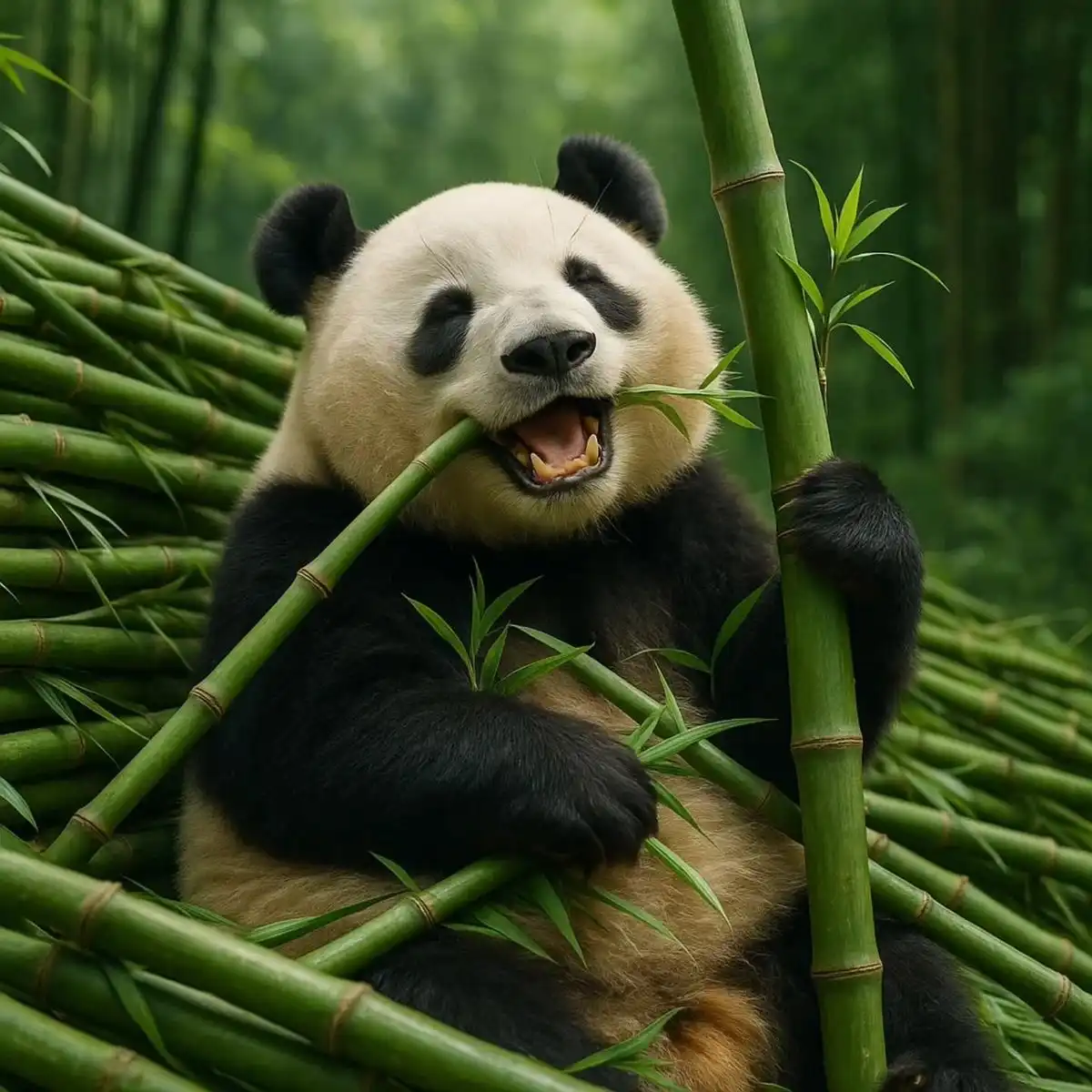 Mengapa Panda Hanya Memakan Bambu? Ternyata Ini Alasan Ilmiahnya