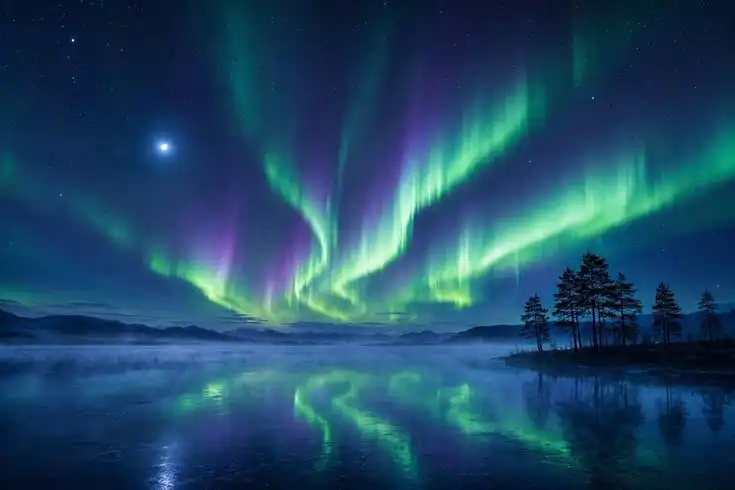 Kenapa Aurora Punya Banyak Warna? Ini Rahasia di Balik Cahaya Hijau, Merah, Ungu, dan Biru