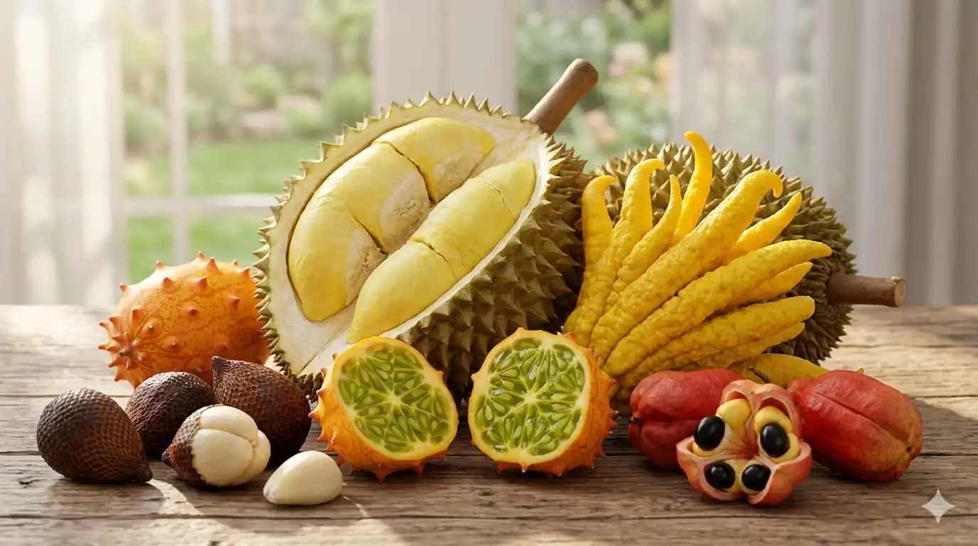 Buah Paling Aneh di Dunia: Bentuk Unik, Bau Menyengat, hingga Beracun