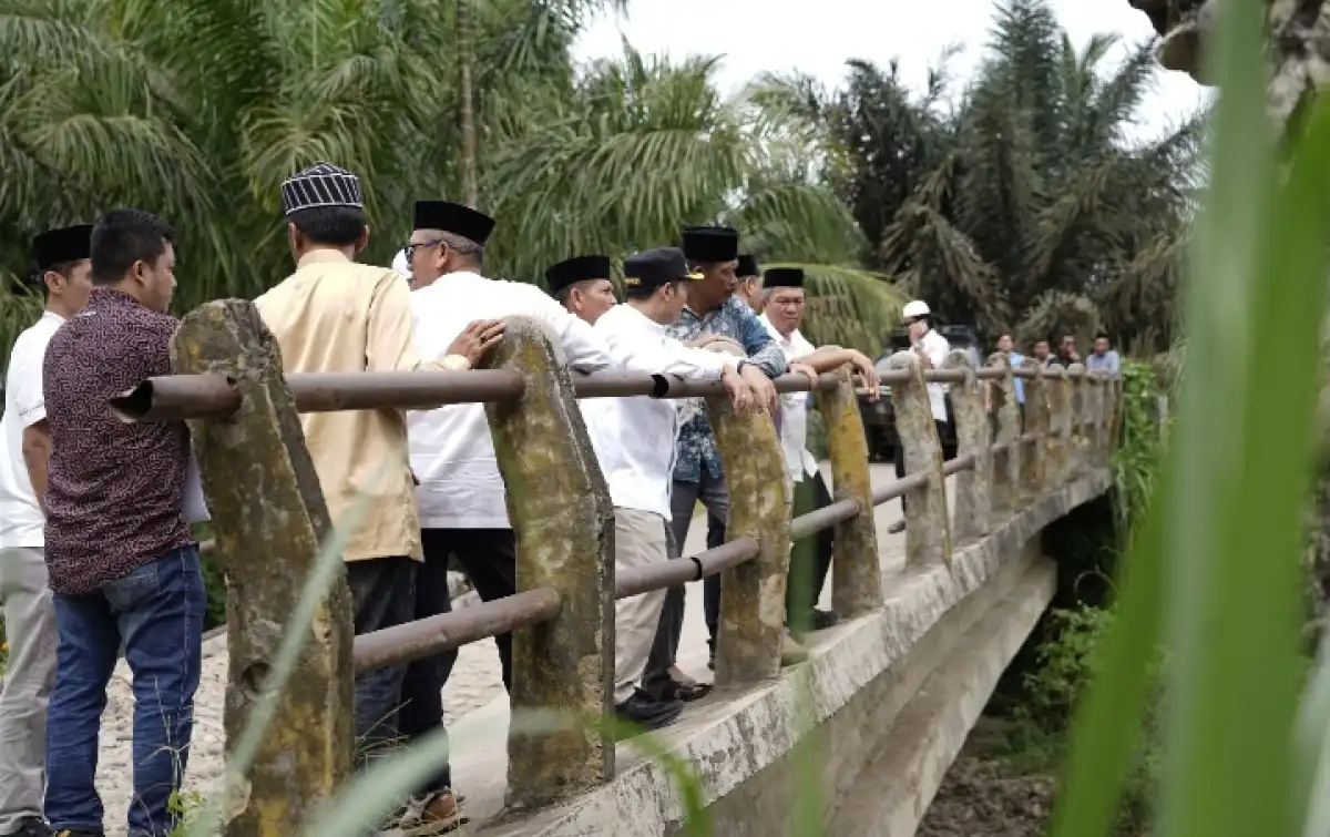 Berbiaya Rp 14 Miliar, Pemkab Palas Akan Bangun Jembatan di Desa Batangbulu Baru