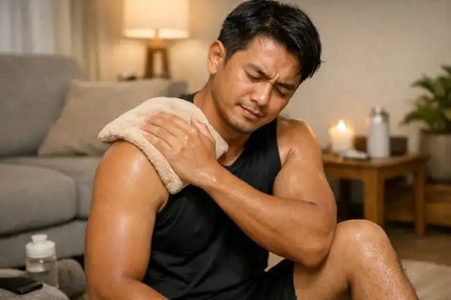 Olahraga membuat badan jadi sehatlan?, tapu waktu serelah olahraga badan jadi pegal?