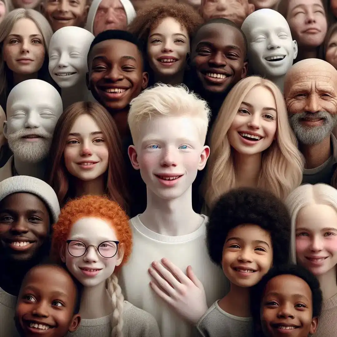 1 dari 9000 Orang Menderita Albino