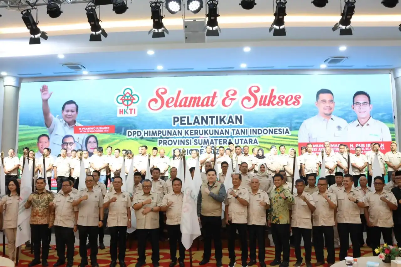 Gus Irawan Kembali Pimpin HKTI Sumut, Siap Perkuat Kesejahteraan dan Regenerasi Petani