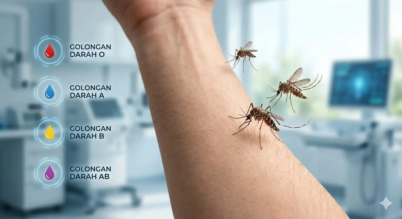 Benarkah Golongan Darah Tertentu Lebih Disukai Nyamuk?