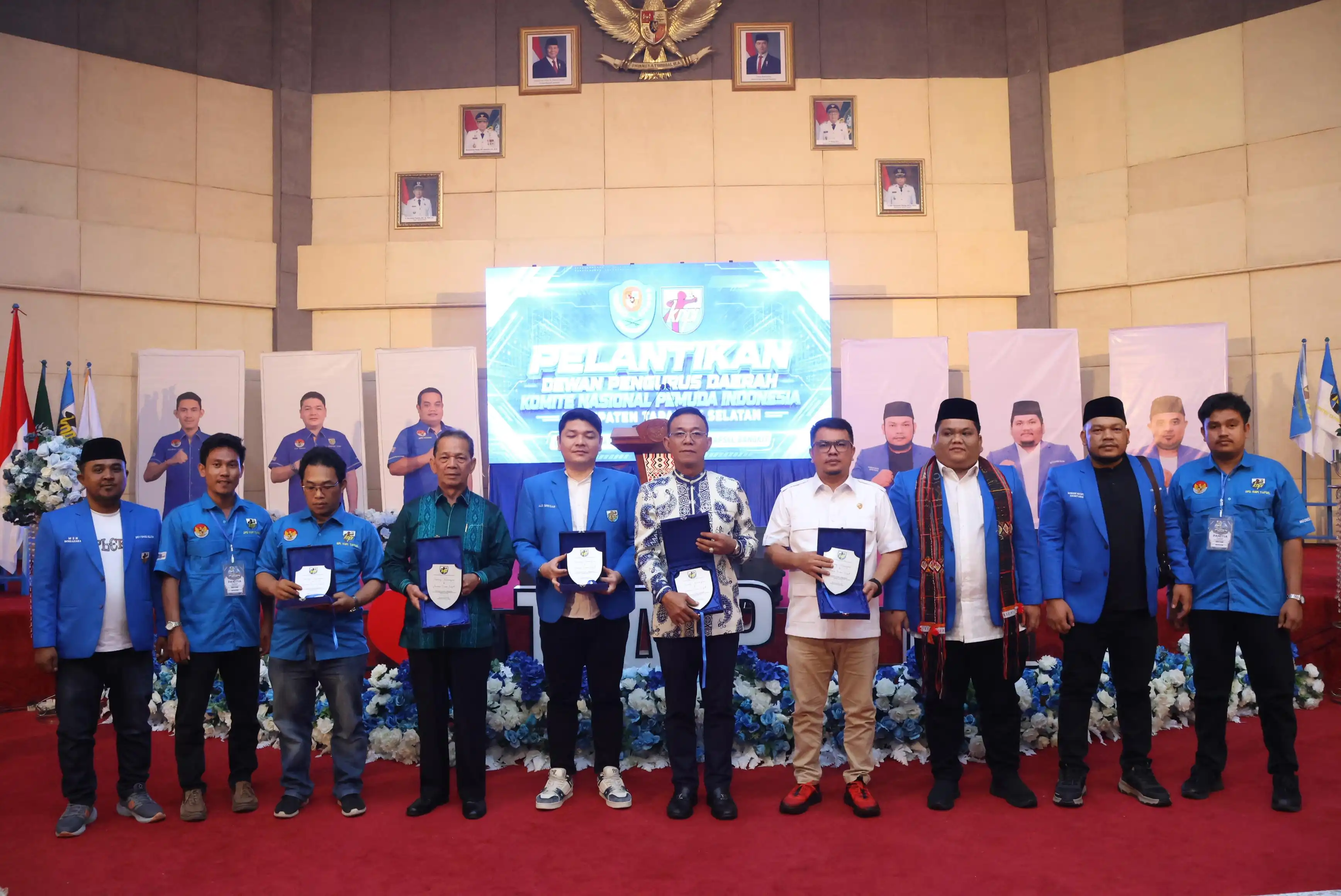 KNPI Tapsel Periode 2026–2029 Dilantik, Bupati Gus Irawan Dorong Pemuda Jadi Motor Percepatan Pemulihan Pascabencana