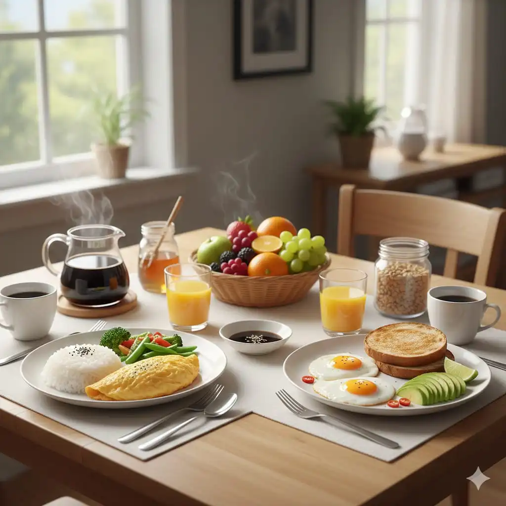 Sarapan Lebih Baik Nasi atau Roti?