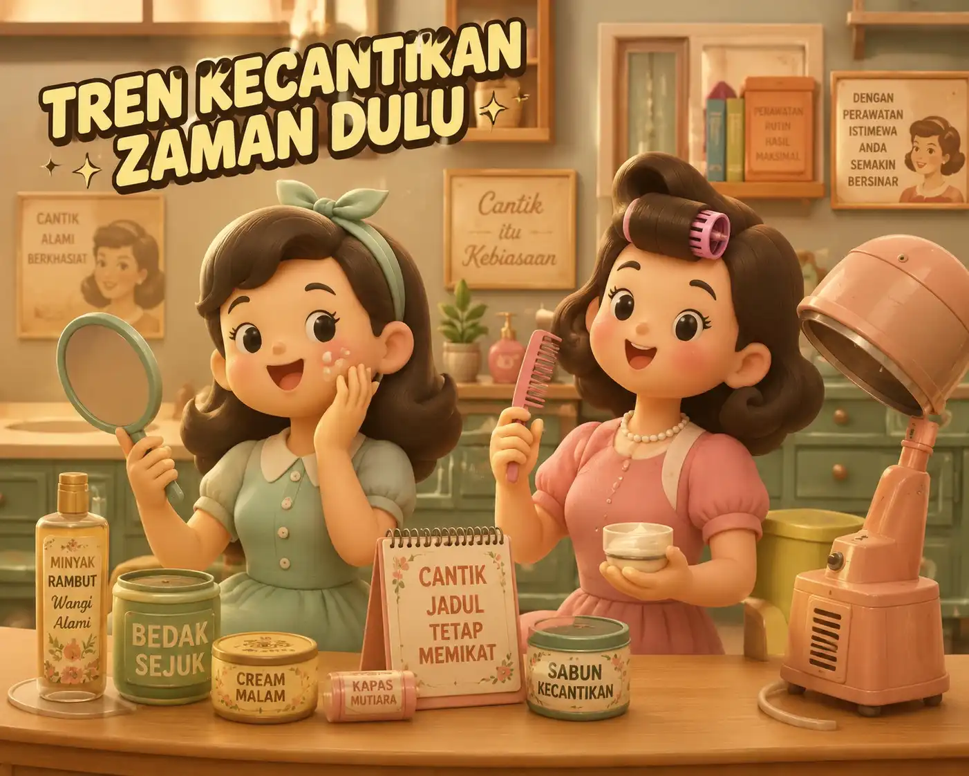 Saat Tren Kecantikan Membawa Kembali Gaya dari Puluhan Tahun Lalu
