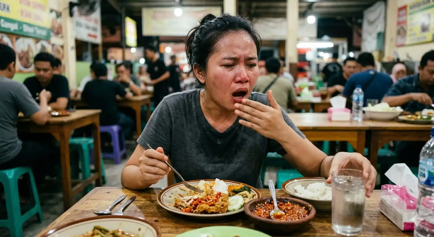 Mitos atau Fakta: Makan Pedas Bisa Merusak Lambung?