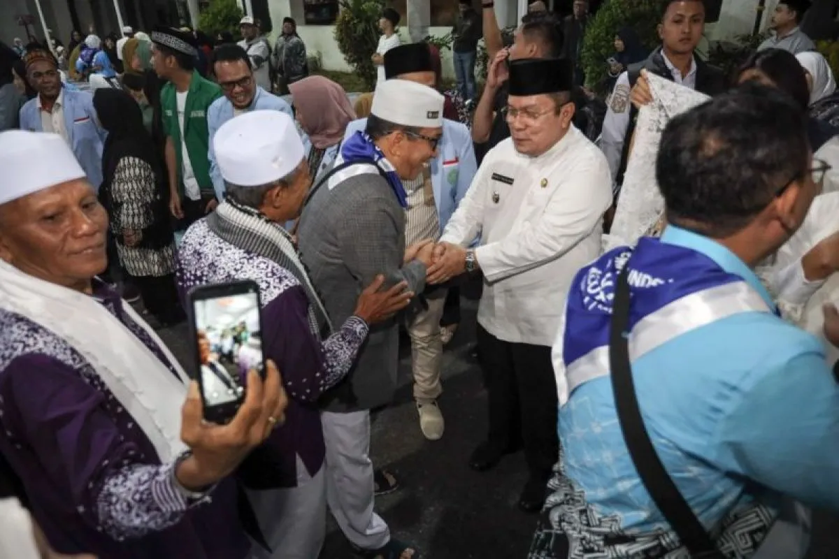 110 Calon Haji Pematang Siantar Berangkat ke Tanah Suci, Termuda 28 Tahun dan Tertua 83 Tahun