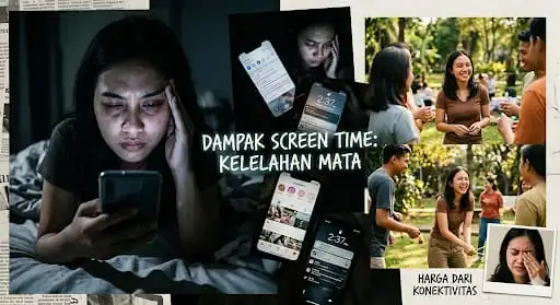 Hidup di Depan Layar: Risiko Kesehatan yang Sering Tidak Disadari