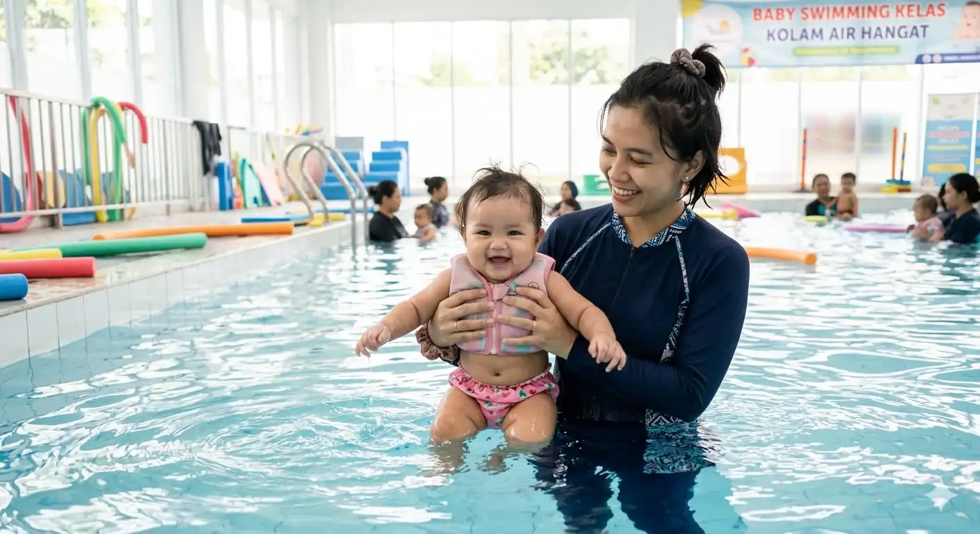 Trend Renang Bayi, Benarkah Bermanfaat? 