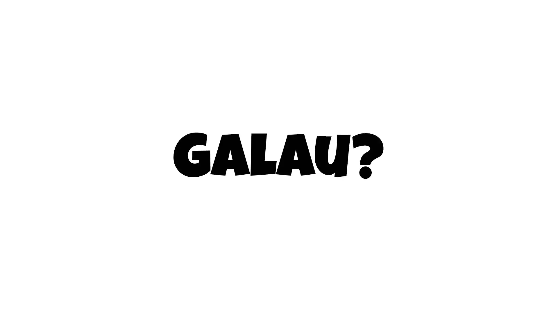 Sebenarnya kata galau itu berasal dari mana sih dan siapa sih yang buat itu?