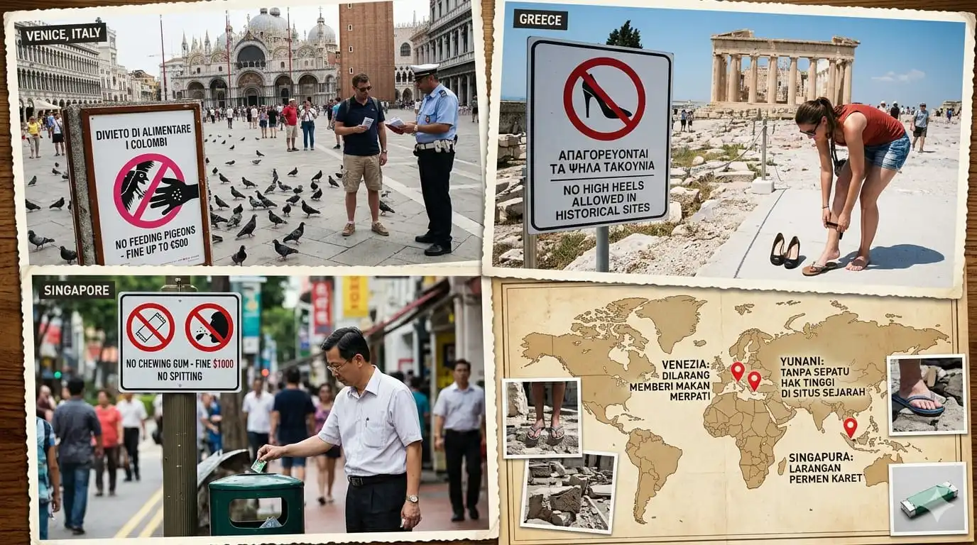 Negara dengan Aturan Paling Aneh di Dunia