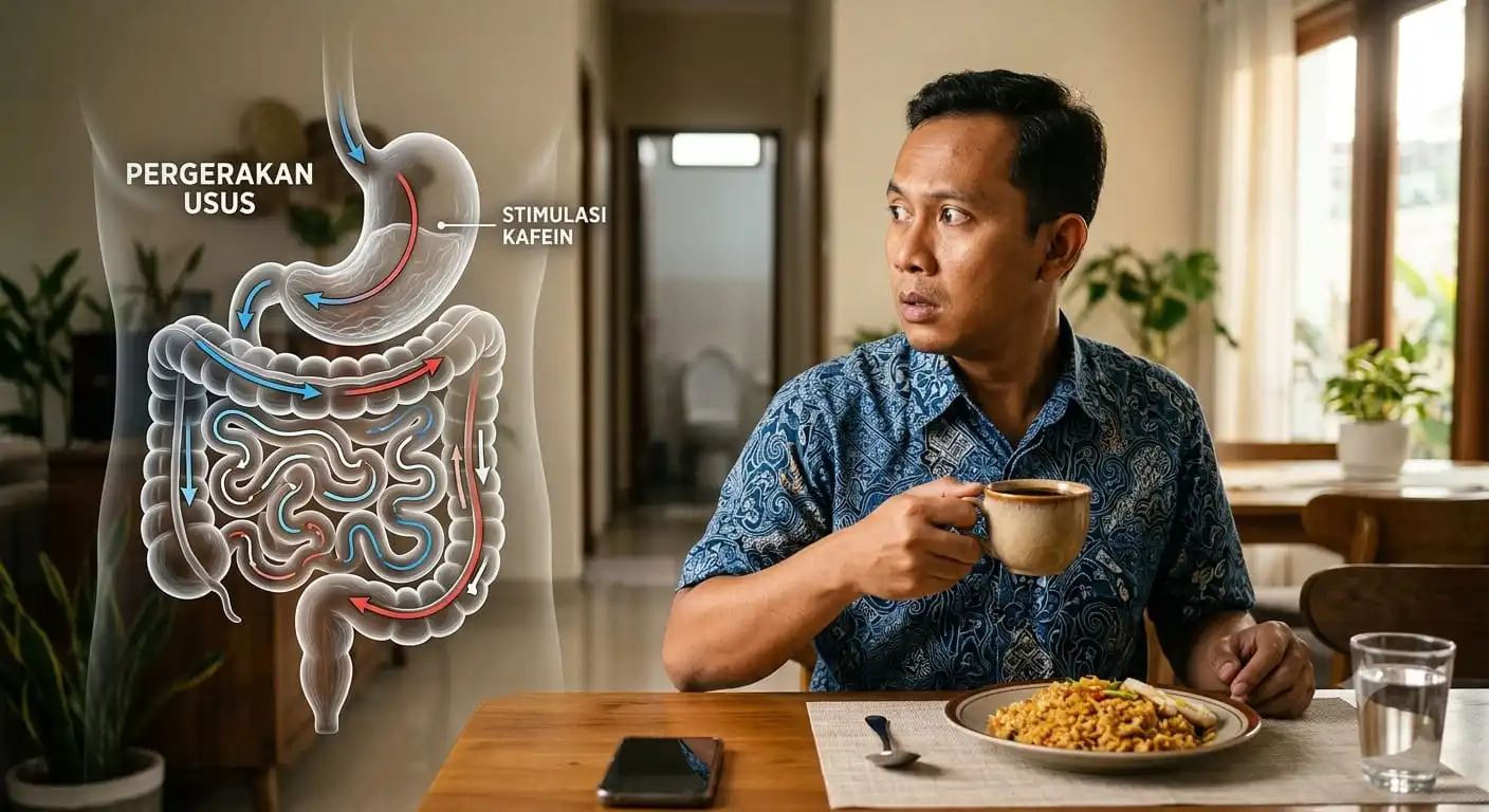 Baru Minum Kopi Langsung Ingin ke Toilet? Ini Penjelasan Ilmiahnya