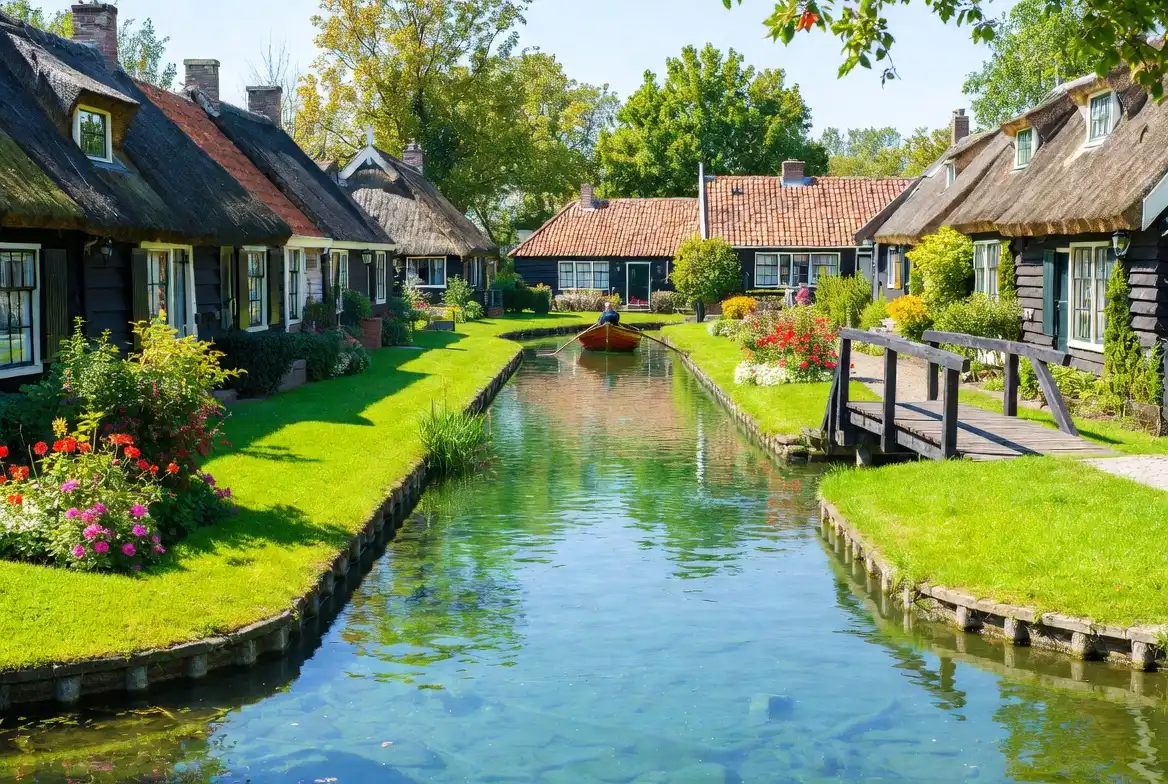 Wisata Unik, Desa dan Kota Tanpa Jalan Raya di Dunia