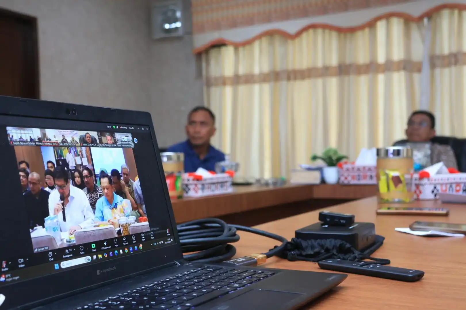 Pemulihan Pascabencana Tapsel Dikebut, Bupati Gus Irawan Ikuti Rakor dengan Empat Menteri